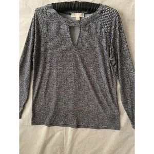 MICHAEL KORS Womens Blouse Long Sleeve Size M (1167)